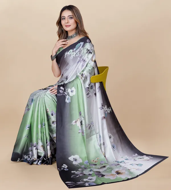 Green_Satin_Saree_for_Women