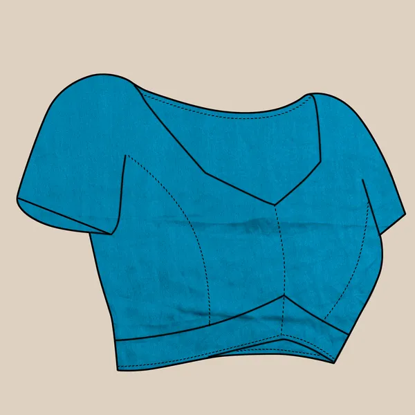 Blue_Organza_Saree_for_Women