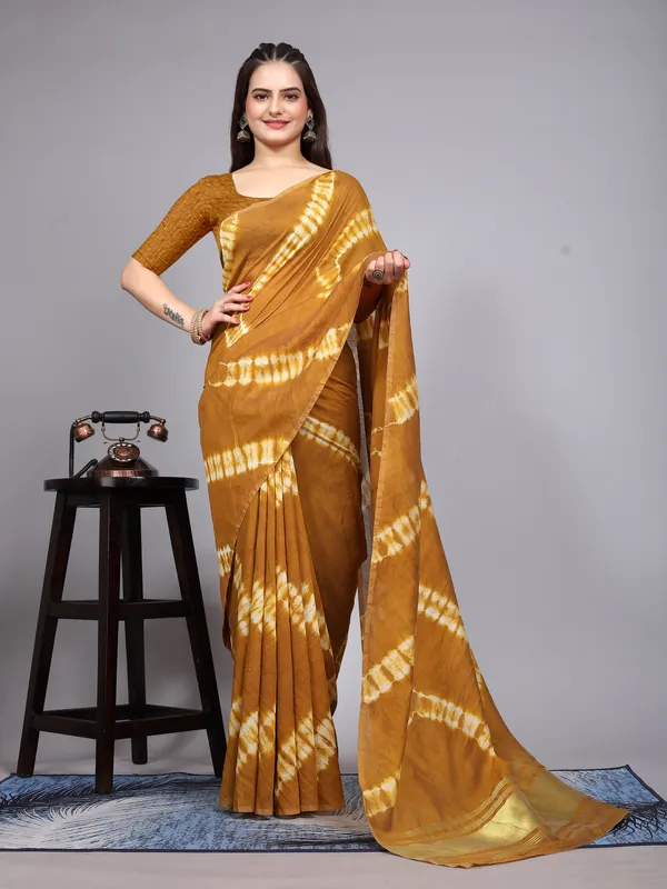 Yellow_Cotton_Blend_Saree_for_Women