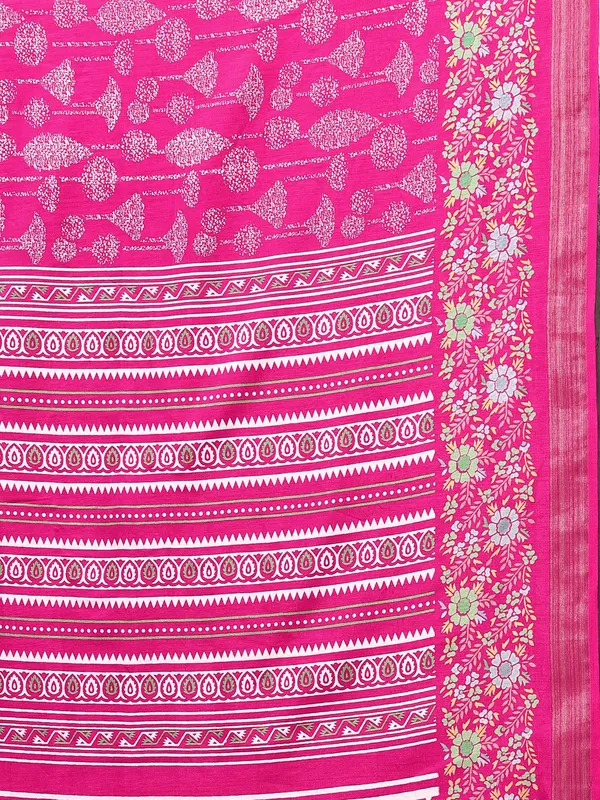 Pink_Silk_Blend_Saree_for_Women