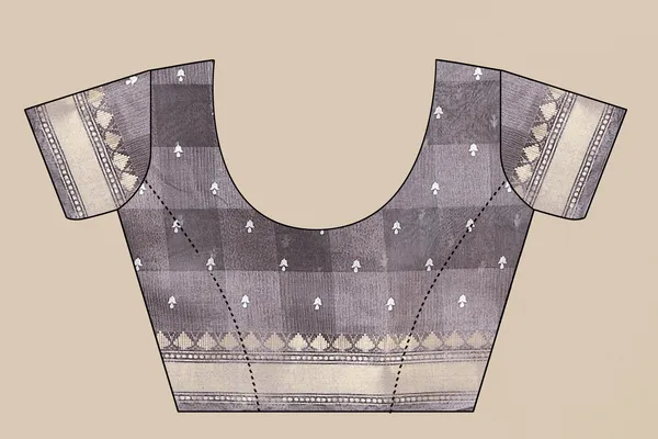 Grey_Cotton_Blend_Saree_for_Women