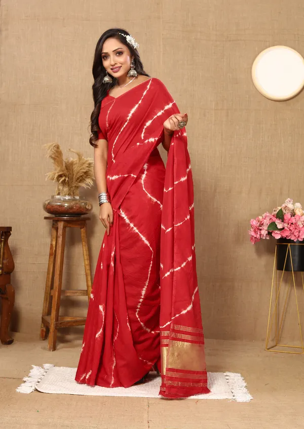 Red_Cotton_Blend_Saree_for_Women