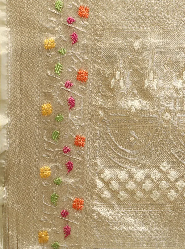 Grey_Organza_Saree_for_Women