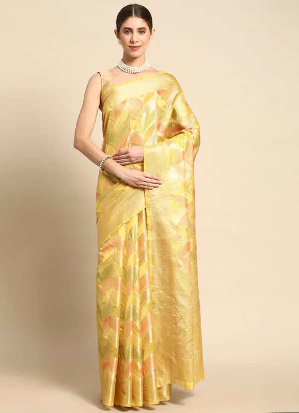 Yellow_Designer_Premium_Range_Organza_Saree_for_Women