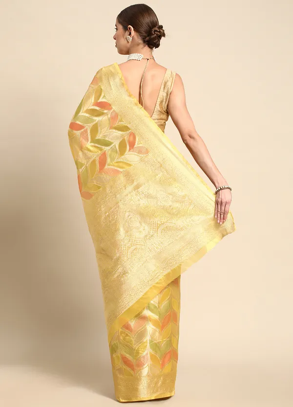 Yellow_Designer_Premium_Range_Organza_Saree_for_Women