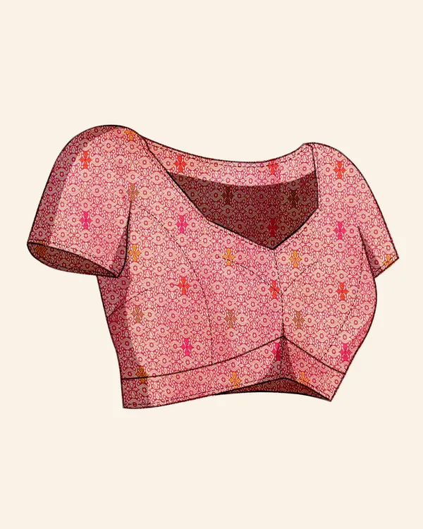 Pink_Organza_Saree_for_Women