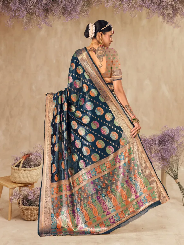 Green_Organza_Saree_for_Women