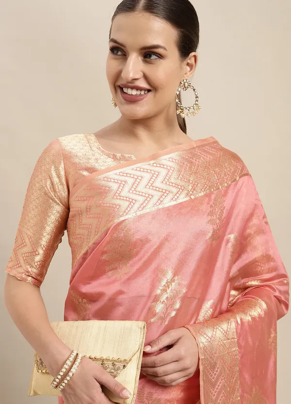 Premium_Designer_Pink_Organza_Saree_for_Women