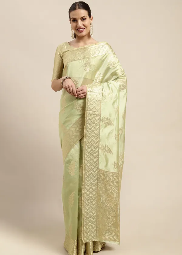 Light_Green_Organza_Saree_for_Women
