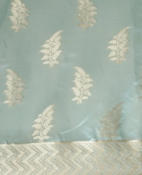 Premium_Range_Designer_Light_Blue_Organza_Saree_for_Women