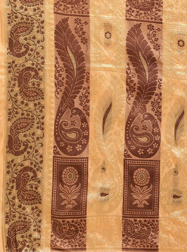 Orange_Organza_Saree_for_Women