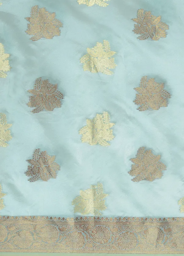 Light_Blue_Organza_Saree_for_Women