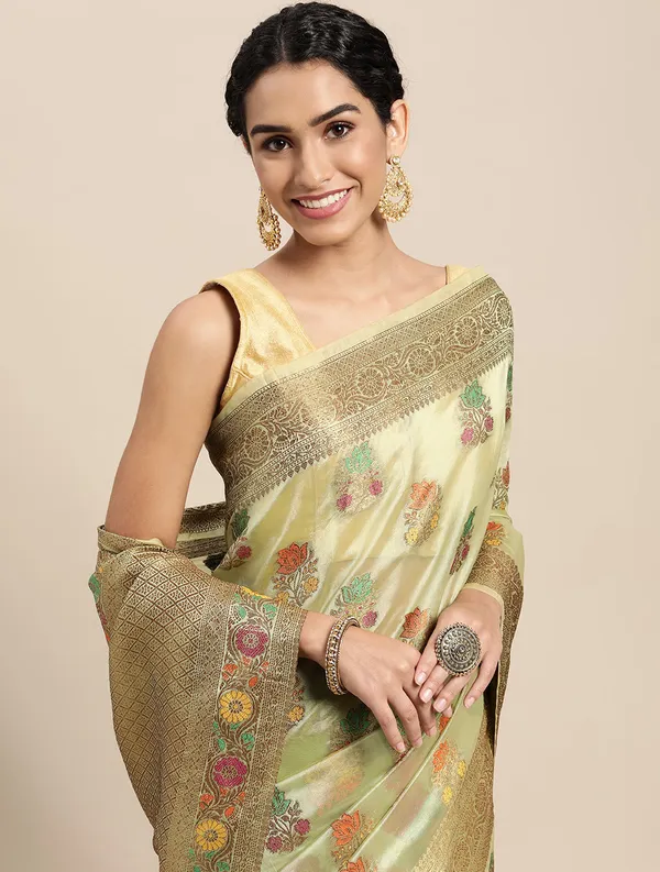 Light_Green_Organza_Saree_for_Women