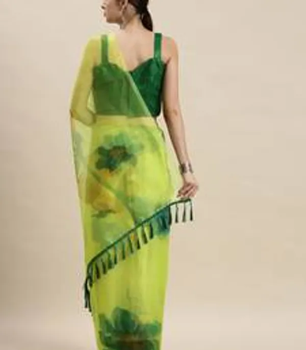 Green_Organza_Saree_for_Women