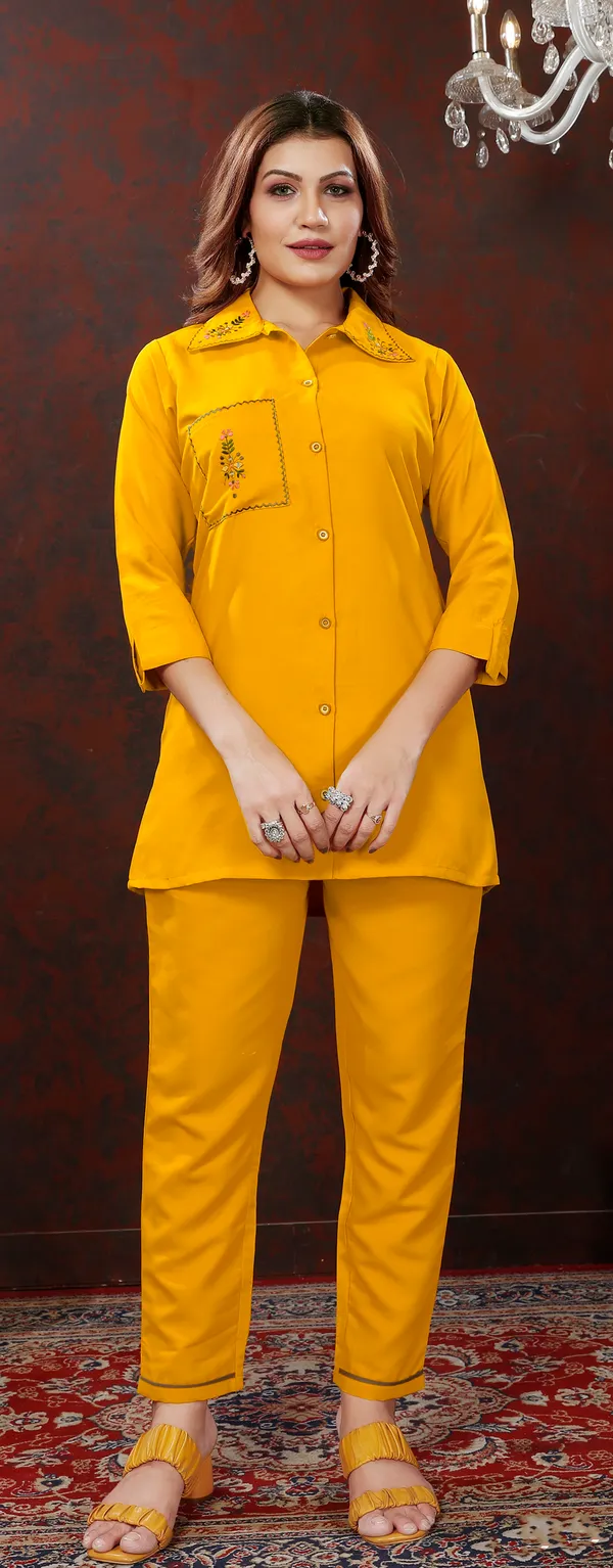 Yellow_Cotton_Co_Ord_Set_for_Women