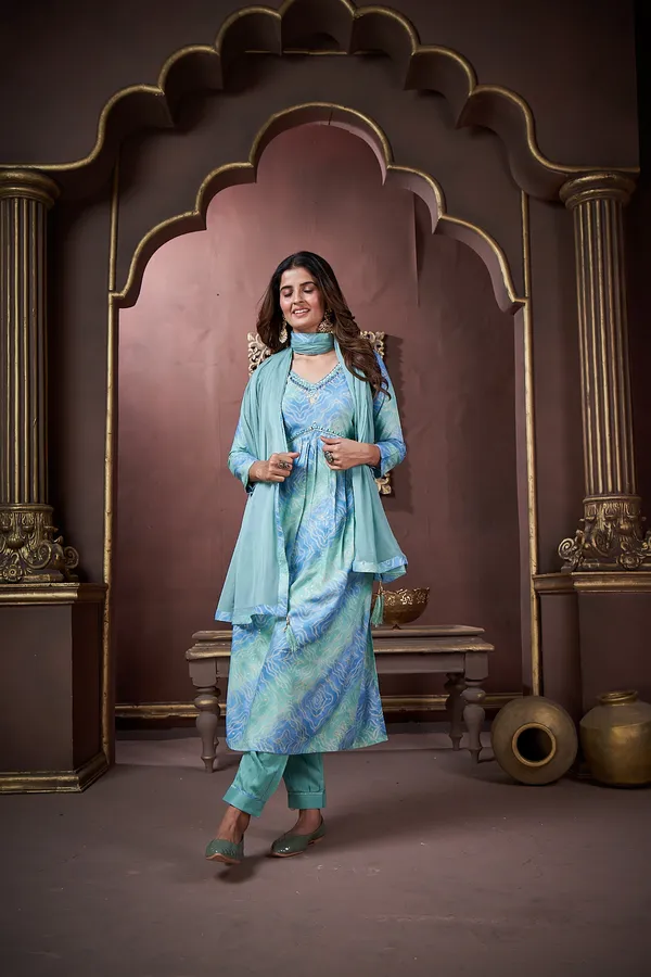 Sky_Blue__Rayon_Kurta_Set_for_Women