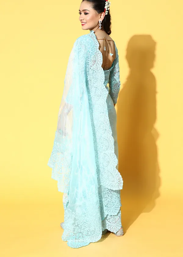 Designer_Light_Blue_Premium_Range_Organza_Saree_for_Women