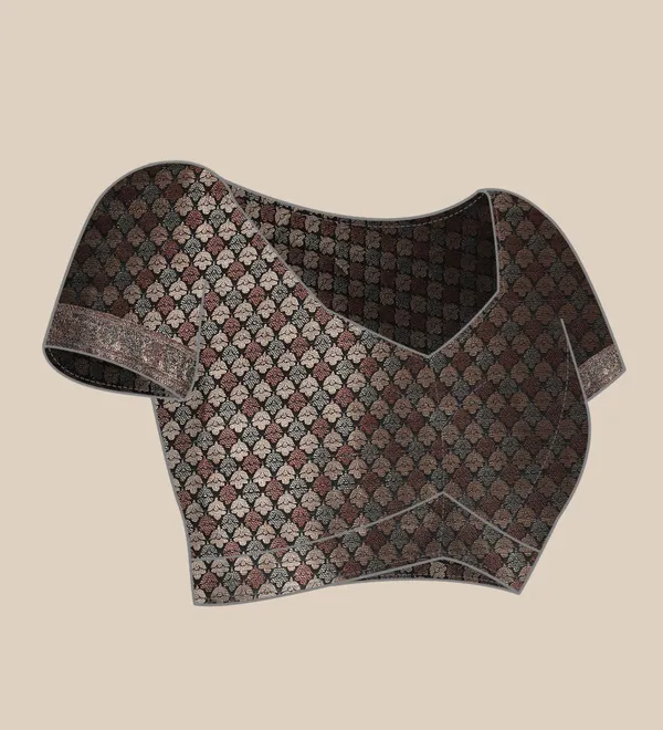 Grey_Silk_Blend_Saree_for_Women