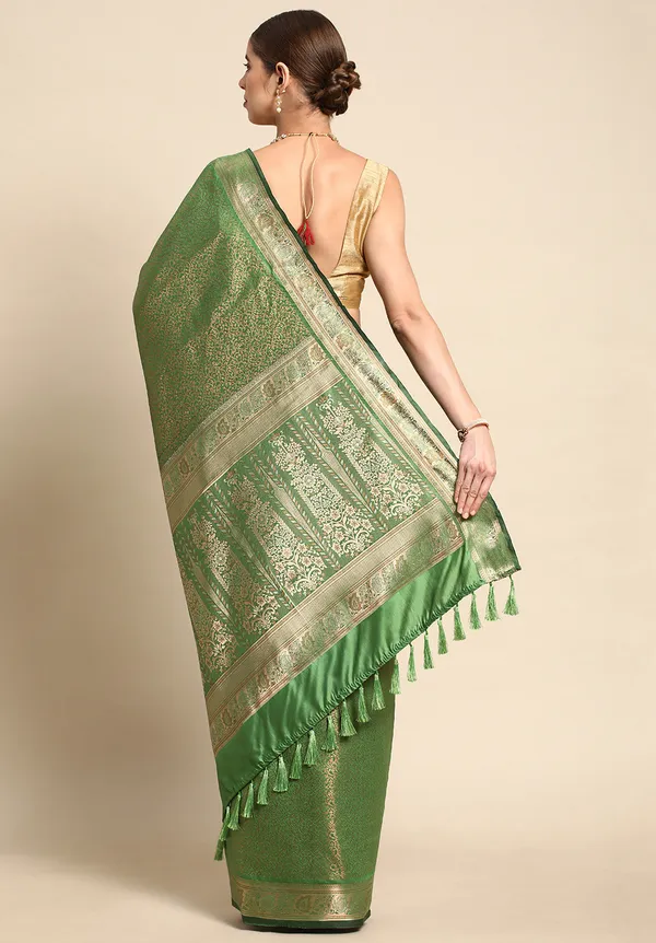 Light_Green_Silk_Blend_Saree_for_Women