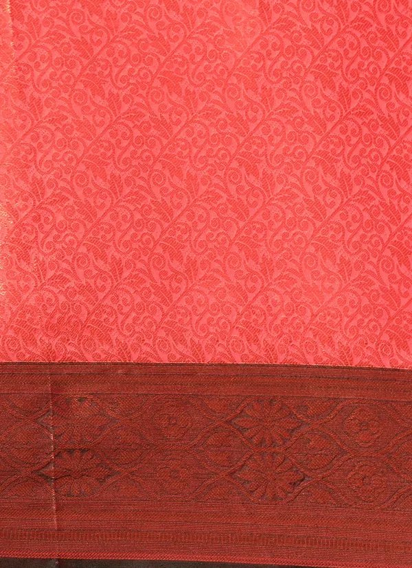 Orange_Silk_Blend_Saree_for_Women