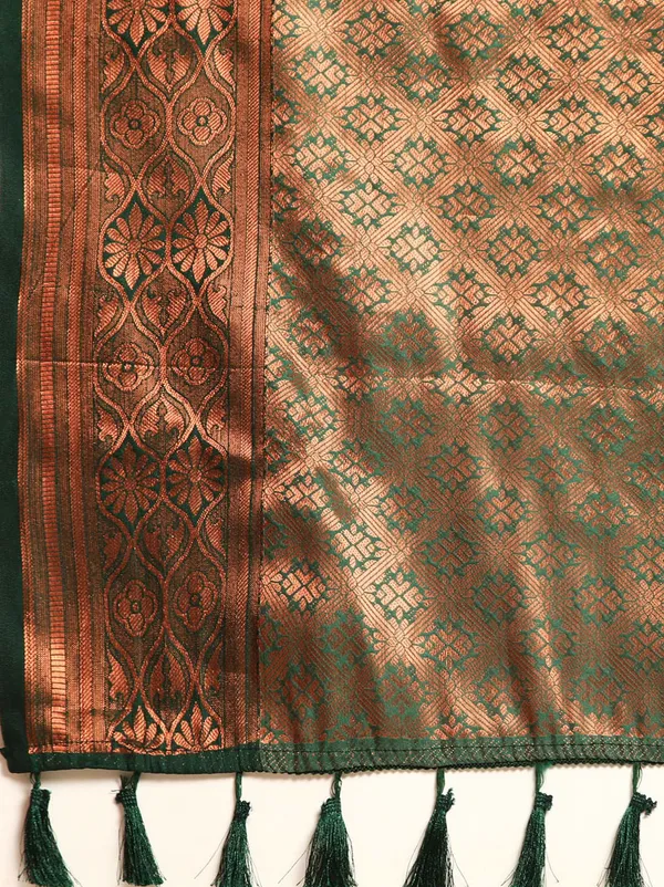 Orange_Silk_Blend_Saree_for_Women