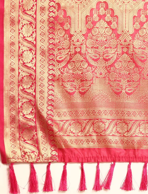 Blue_Silk_Blend_Saree_for_Women