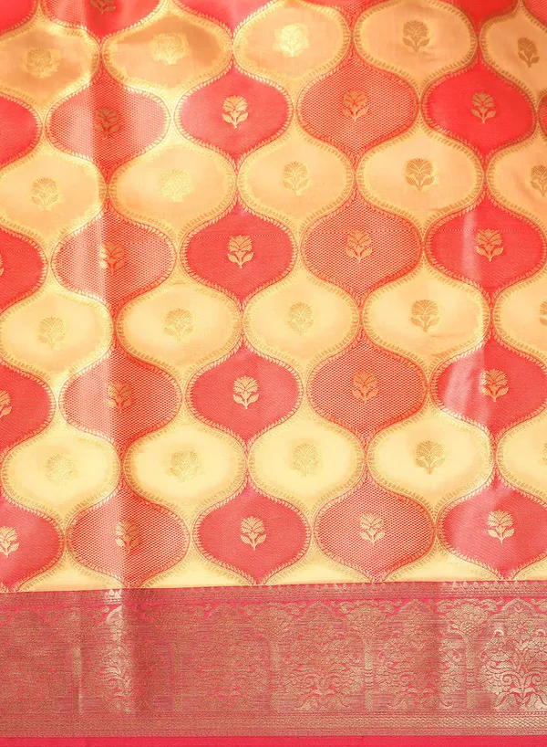 Beige_Silk_Blend_Saree_for_Women