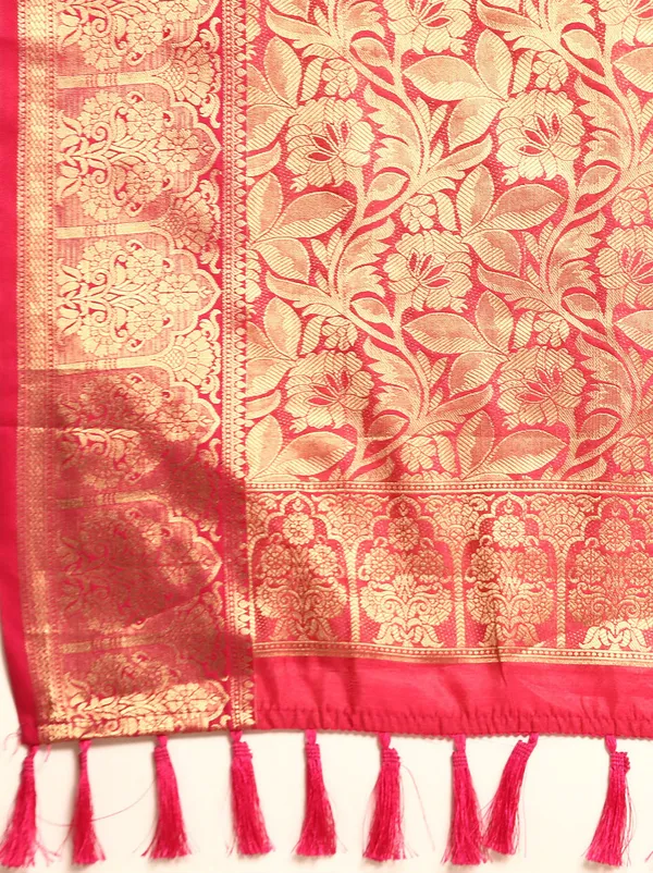 Beige_Silk_Blend_Saree_for_Women