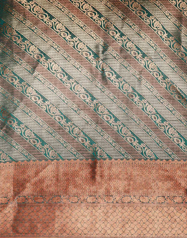 Green_Silk_Blend_Saree_for_Women