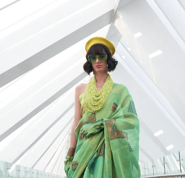 Tissue_Organza_Printed_Saree