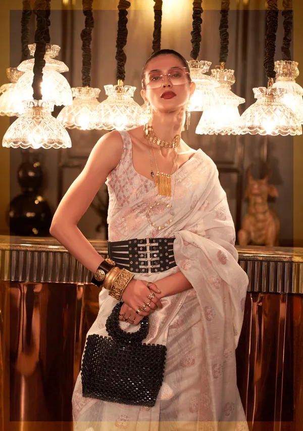 Linen_Woven_Saree