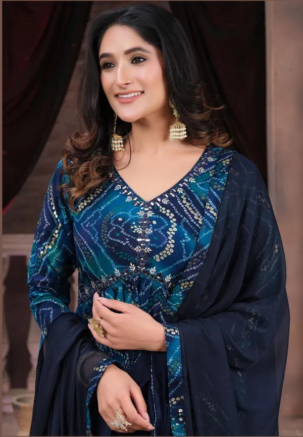 Navy_Blue_Premium_Range_Rayon_Kurta_Set_for_Women