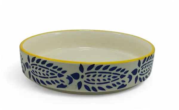 Ceramic_Salad_Tray/Bowl_|_Deep_Dish_Bowl_|_Set_Of_3_(5.5_Inch,_6.5Inch,_7.5Inch)_|_Blue_Leaf_Design