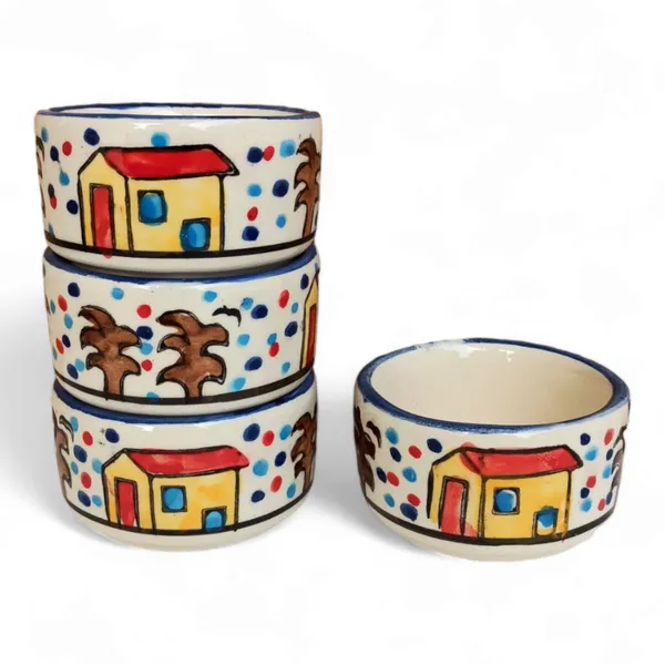 Handpainted_Ceramic_Dip_Bowl_|_Chutney_Bowl_|_Pickle_Bowl_|_Sauce_Serving_Bowl_Set_|_50_ml_|_Set_of_4