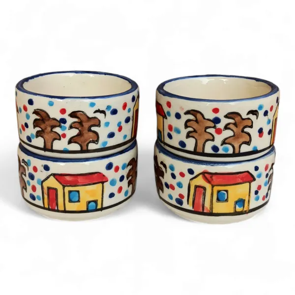 Handpainted_Ceramic_Dip_Bowl_|_Chutney_Bowl_|_Pickle_Bowl_|_Sauce_Serving_Bowl_Set_|_50_ml_|_Set_of_4