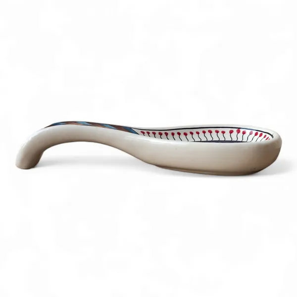 Hand-Painted_Ceramic_Spoon_Rest_with_Floral_Design,_Pack_of_1,_Made_In_India