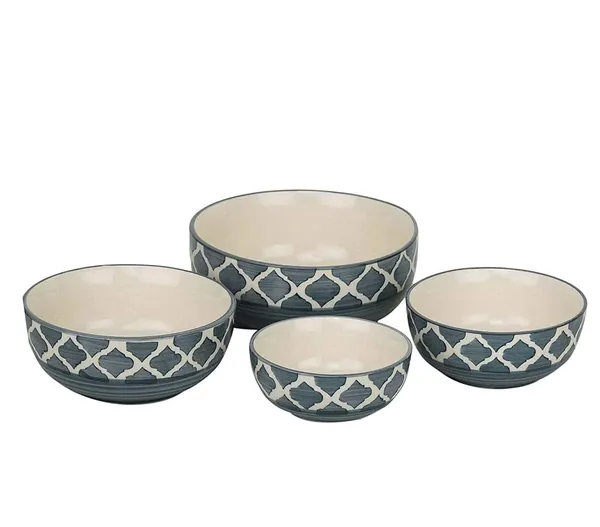 Stoneware_Handmade_Ceramic_Stylish_Premium_Bowls_Serving_Bowls_Microwave_Dishwasher_Safe_-Set_Of_4_Color_-Grey