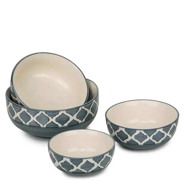 Stoneware_Handmade_Ceramic_Stylish_Premium_Bowls_Serving_Bowls_Microwave_Dishwasher_Safe_-Set_Of_4_Color_-Grey