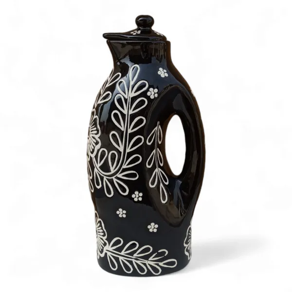 Ceramic_Oil_Dispenser_for_Kitchen_|_Storage_Bottle_for_Oil,_Vinegar,_Sauces_Etc._|_Black_and_White_|_1000_ml