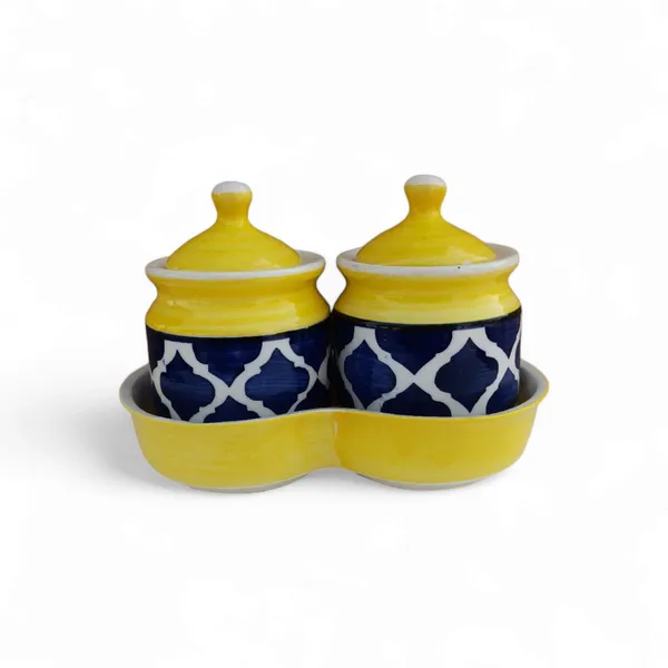 Ceramic_Serving_jar_with_tray_|_Multipurpose_jar_with_tray_|_300_ML