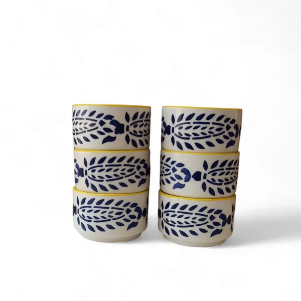 Dip_Serving_Bowl_|_Hand_-Glazed_Studio_Pottery_Ceramic_Set_|__Microwave_and__Dishwasher_Safe|_50_ML_|_Set_of_6
