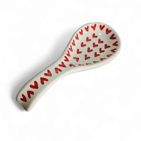 Handcrafted_Cearmic_Spoon_Rest_|_Heart_Print_|_Pack_of_1