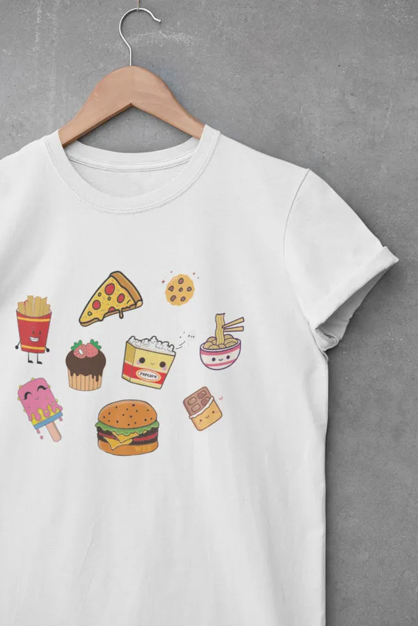 Trendy_Printed_Couple_T-Shirts_|_White_I_Love_Food_Couple_T-Shirt_|_Tees_|_Premium_Matching_Clothes_For_Couples_(Pack_of_2)
