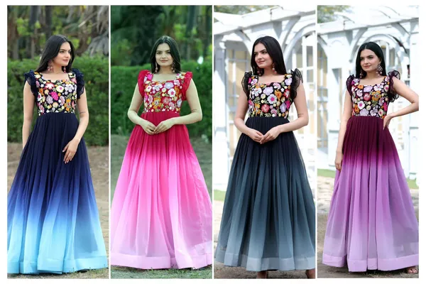 FOXDX_Dark_Blue_Women_Embroidered_Anarkali_Gown_Kurta