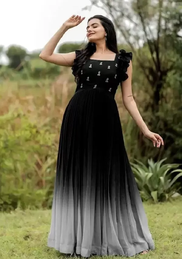 Black_&_Grey_Women_Printed_Anarkali_Gown_Kurta