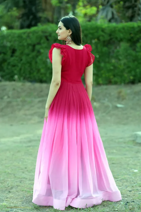 FOXDX_Pink_Women_Embroidered_Anarkali_Gown_Kurta