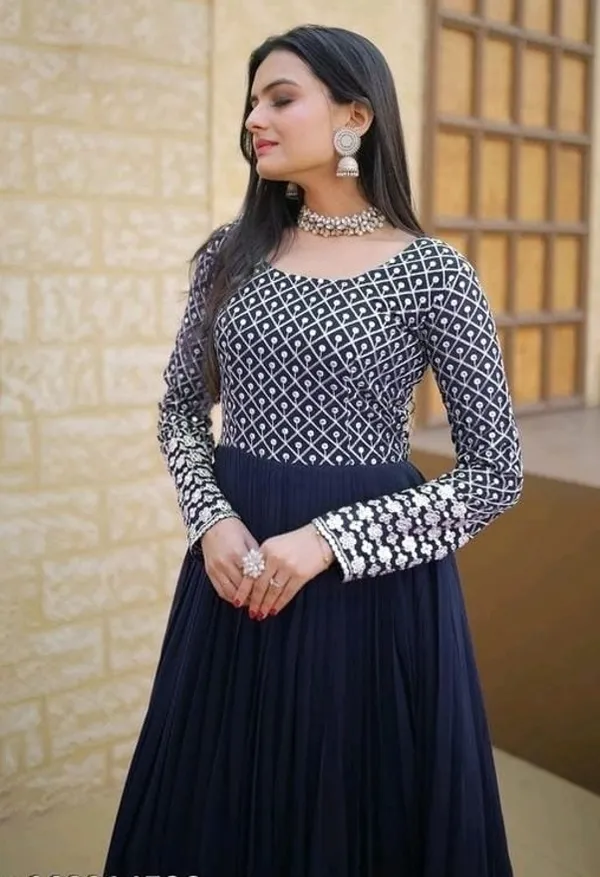 Blue_Women_Embellished_Anarkali_Gown_Kurta