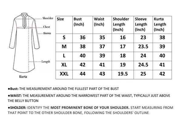 FOXDX_Men_Chikan_Embroidery_Pure_Rayon_Straight_Only_Kurta