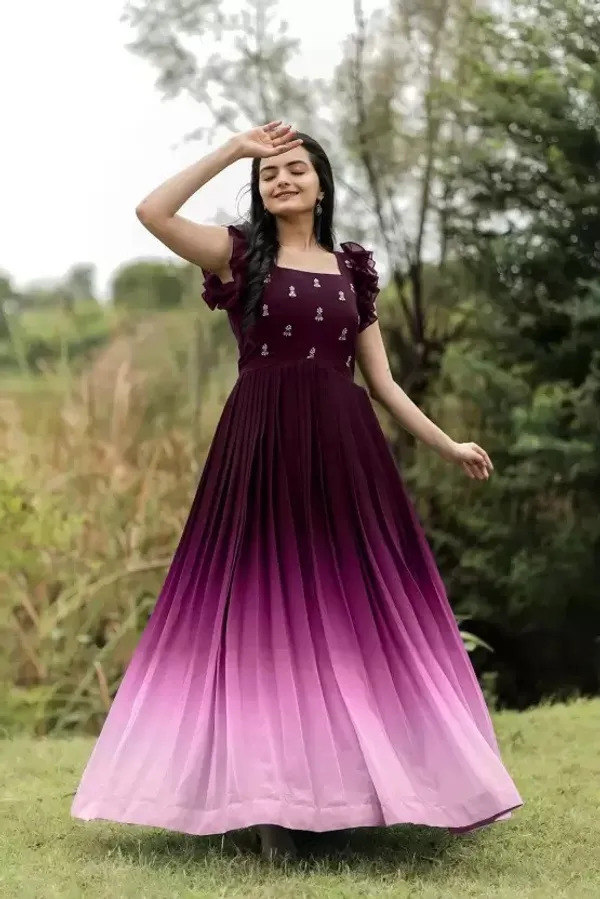 Purple_Women_Printed_Flared_Kurta