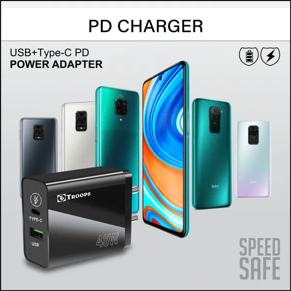 TROOPS_Black_Mobile_Battery_Wall_Charger